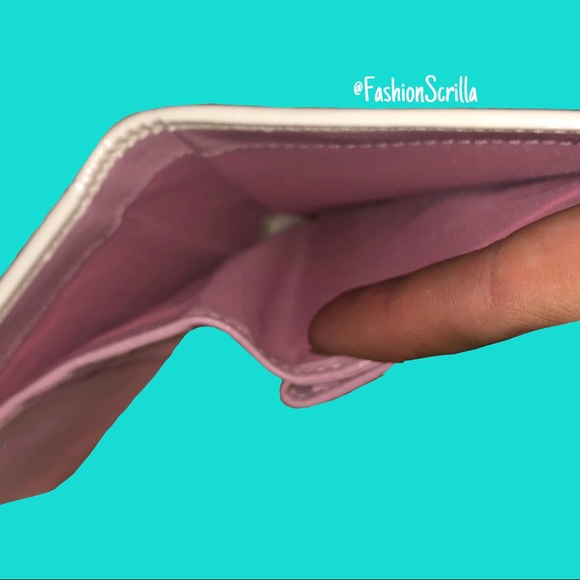 Vintage Dior Pink Monogram Logo Wallet John Galliano - Picture 11 of 16